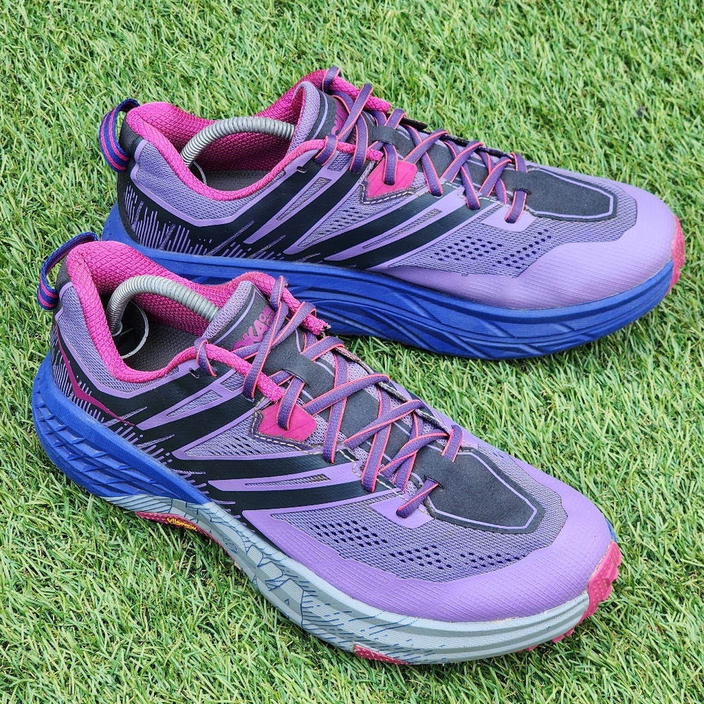 Women's Purple and Pink Running Shoes